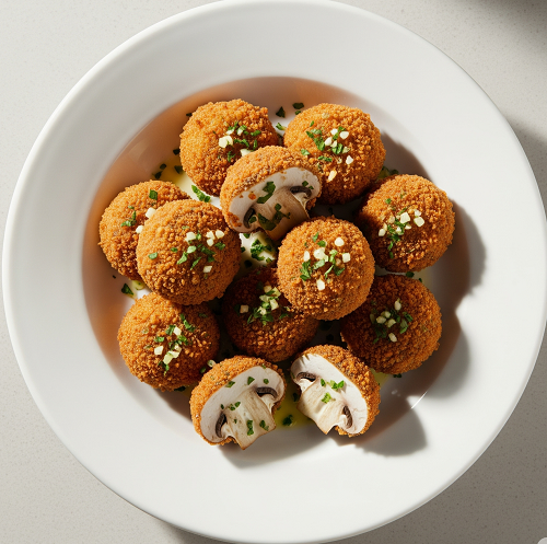 Mushrooms In Batter 