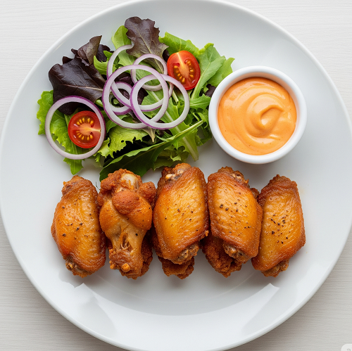 5pcs Spicy Chicken Wings 