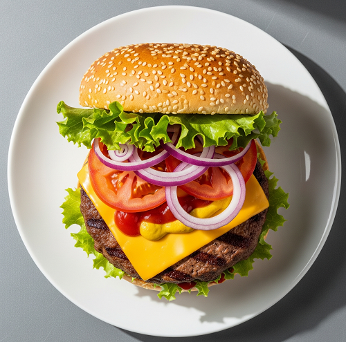 Chesse Burger 1/4ib 