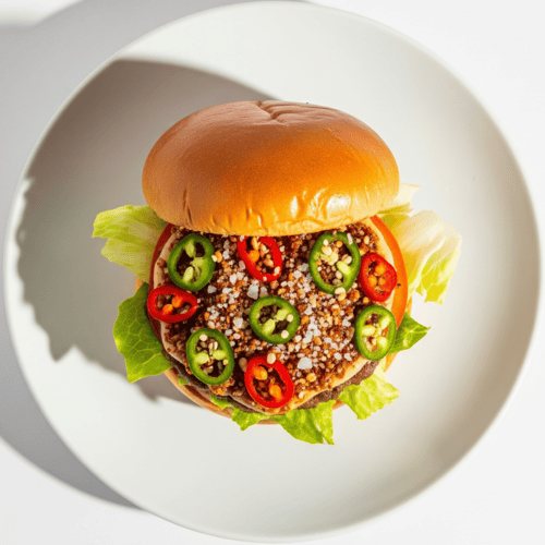 Chilli Burger Meal 