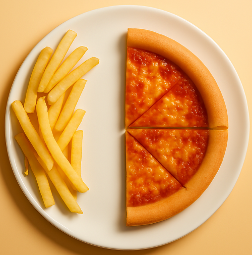 Kid's Half Pizza Supper (1) 