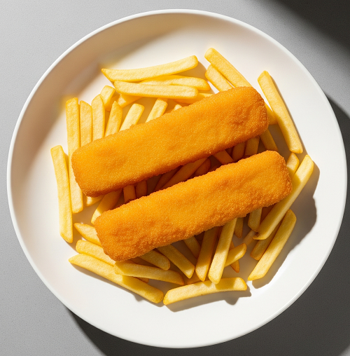 Kid's Fish Finger Supper (2) 