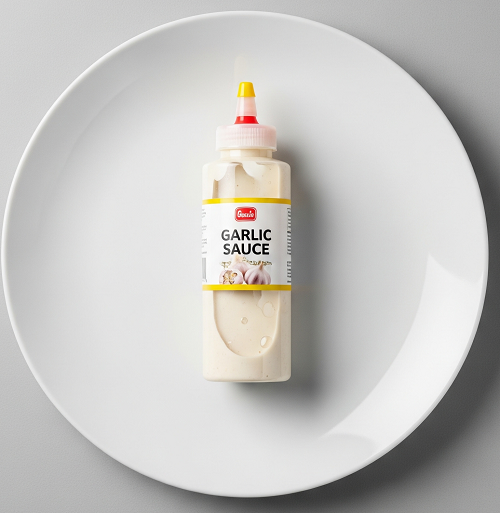 Bottle Of Garlic Sauce 
