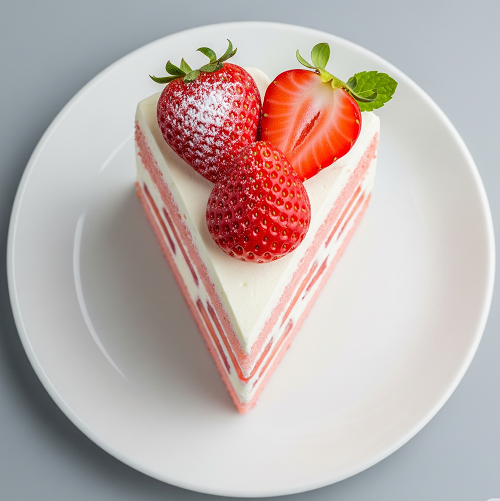 Strawberry Sponge Cake 