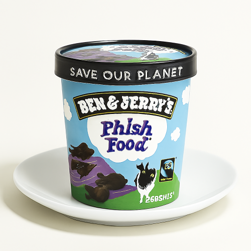 Ben & Jerry's Phish Food Ice Cream 